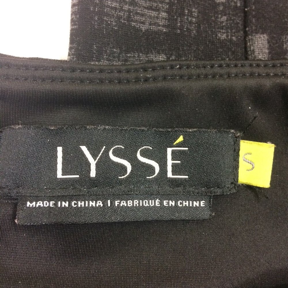 LYSSE Women's Natalie Charcoal Check Ponte Legging Shape-Wear Pants Gray/Black-S - Picture 3 of 8